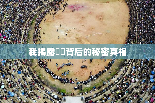 我揭露妺妺背后的秘密真相