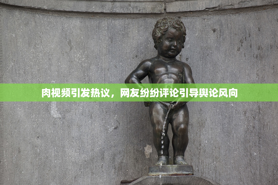 肉视频引发热议，网友纷纷评论引导舆论风向
