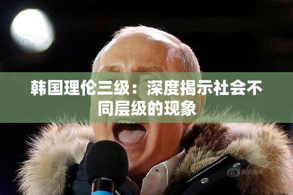 韩国理伦三级：深度揭示社会不同层级的现象
