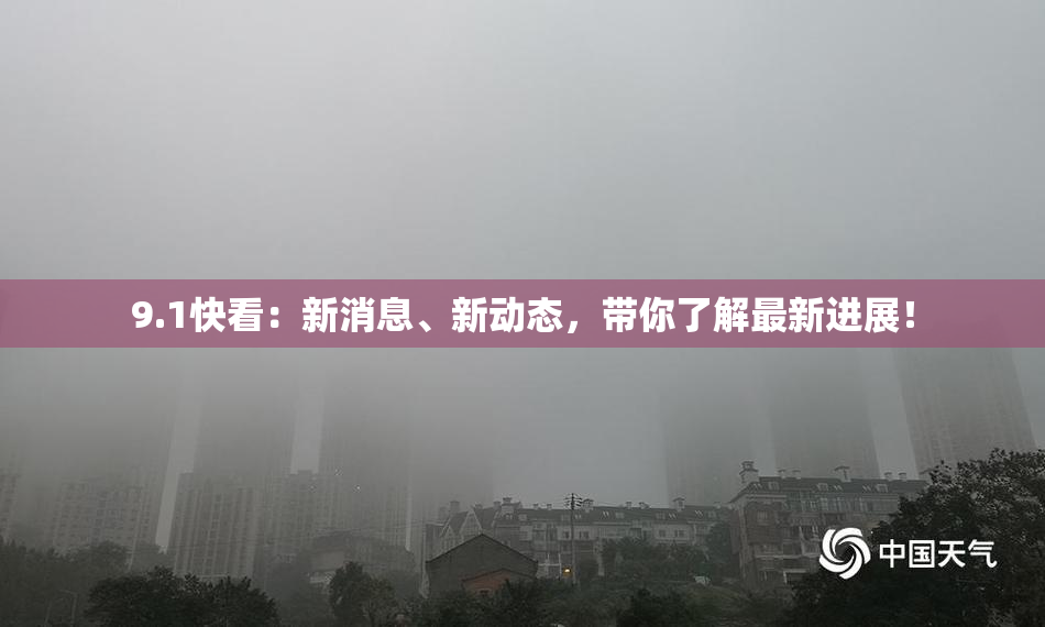 9.1快看：新消息、新动态，带你了解最新进展！
