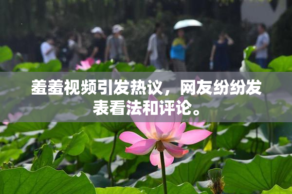 羞羞视频引发热议，网友纷纷发表看法和评论。