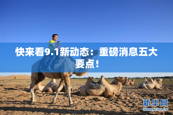 快来看9.1新动态：重磅消息五大要点！