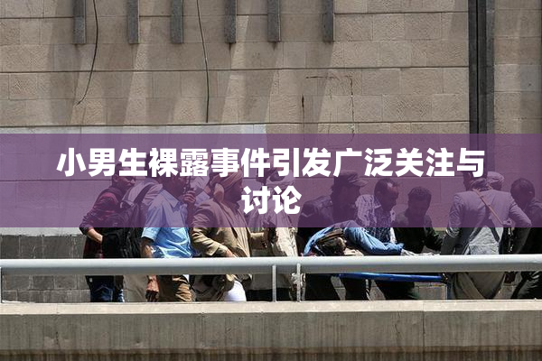 小男生裸露事件引发广泛关注与讨论