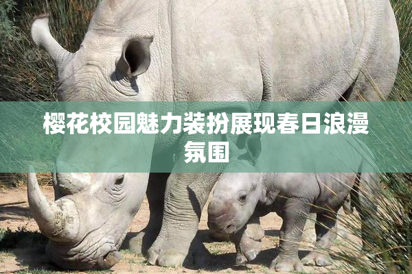 樱花校园魅力装扮展现春日浪漫氛围