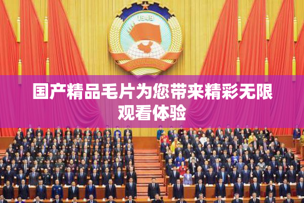 国产精品毛片为您带来精彩无限观看体验