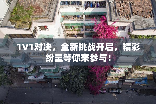 1V1对决，全新挑战开启，精彩纷呈等你来参与！