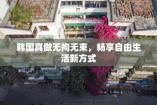 韩国真做无拘无束，畅享自由生活新方式