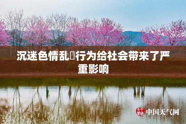 沉迷色情乱婬行为给社会带来了严重影响