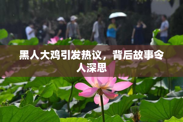 黑人大鸡引发热议，背后故事令人深思