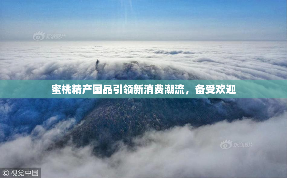 蜜桃精产国品引领新消费潮流，备受欢迎