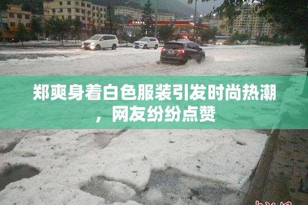 郑爽身着白色服装引发时尚热潮，网友纷纷点赞