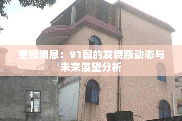 重磅消息：91国的发展新动态与未来展望分析