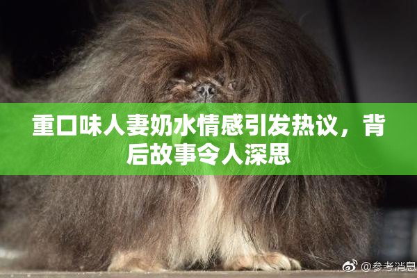 重口味人妻奶水情感引发热议，背后故事令人深思