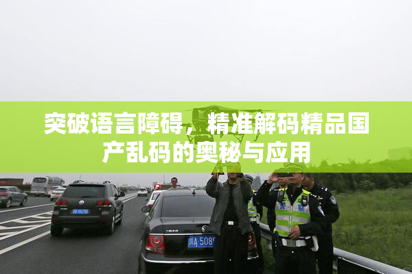 突破语言障碍，精准解码精品国产乱码的奥秘与应用