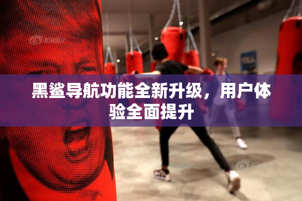 黑鲨导航功能全新升级，用户体验全面提升