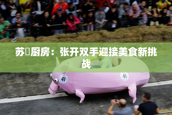 苏玥厨房：张开双手迎接美食新挑战
