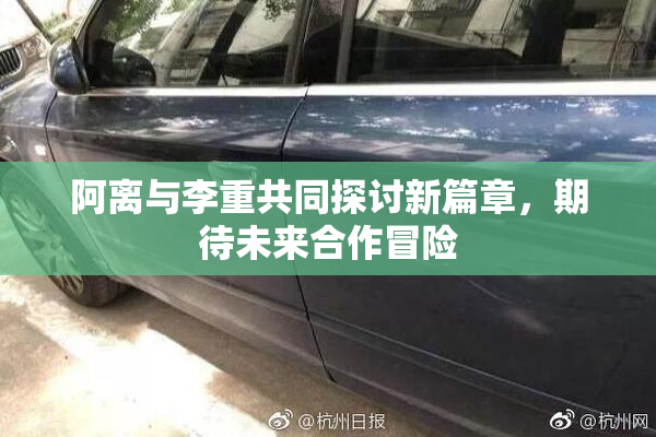 阿离与李重共同探讨新篇章，期待未来合作冒险