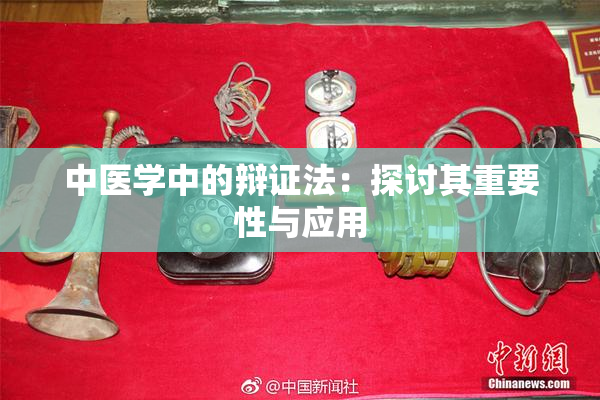 中医学中的辩证法：探讨其重要性与应用