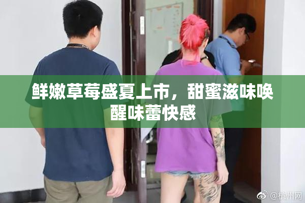 鲜嫩草莓盛夏上市，甜蜜滋味唤醒味蕾快感