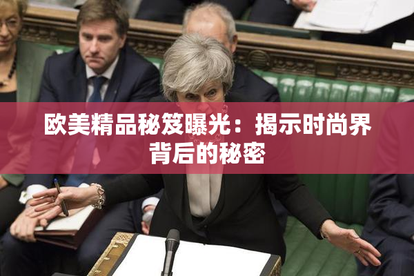 欧美精品秘笈曝光：揭示时尚界背后的秘密