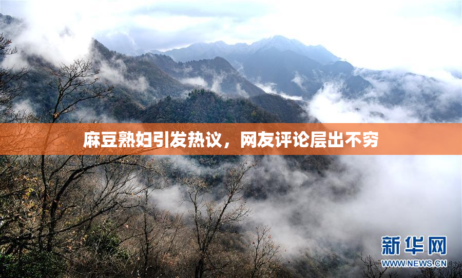 麻豆熟妇引发热议，网友评论层出不穷