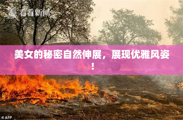 美女的秘密自然伸展，展现优雅风姿！
