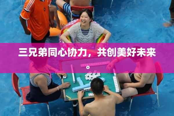三兄弟同心协力，共创美好未来。