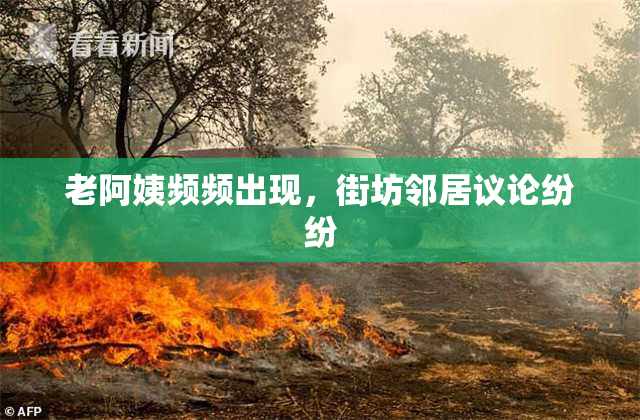 老阿姨频频出现，街坊邻居议论纷纷