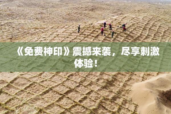 《免费神印》震撼来袭，尽享刺激体验！