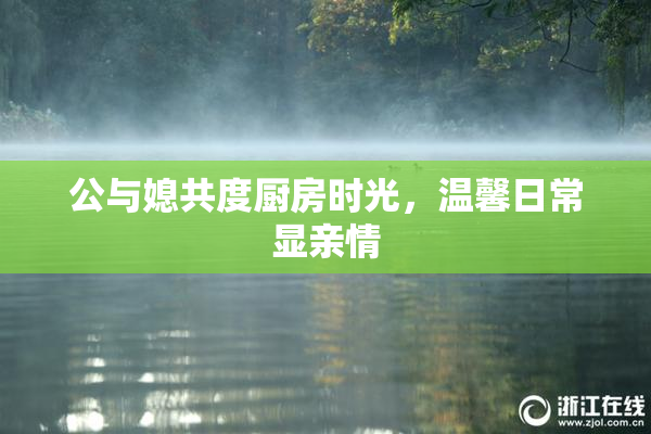 公与媳共度厨房时光，温馨日常显亲情