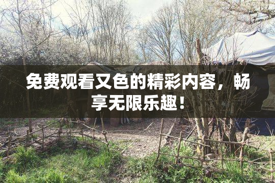 免费观看又色的精彩内容，畅享无限乐趣！