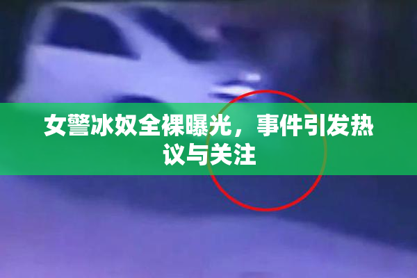 女警冰奴全裸曝光，事件引发热议与关注