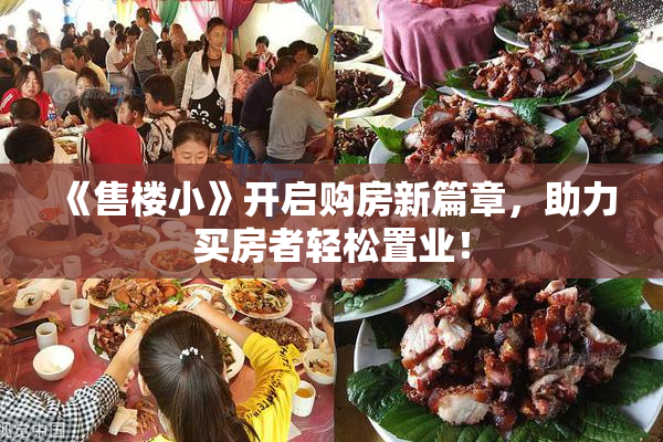 《售楼小》开启购房新篇章，助力买房者轻松置业！