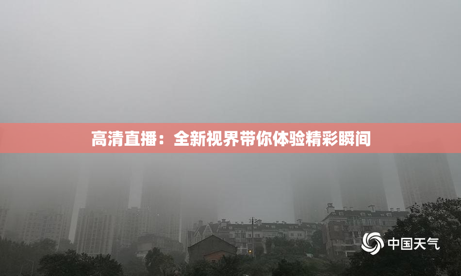 高清直播：全新视界带你体验精彩瞬间