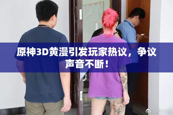 原神3D黄漫引发玩家热议，争议声音不断！