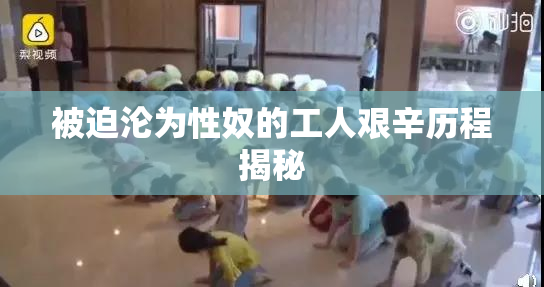 被迫沦为性奴的工人艰辛历程揭秘