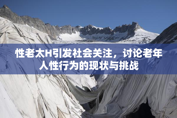性老太H引发社会关注，讨论老年人性行为的现状与挑战