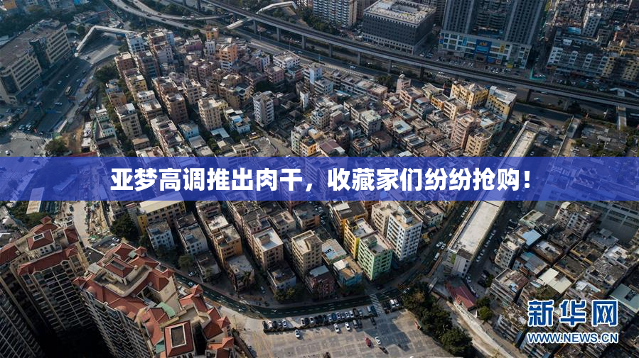 亚梦高调推出肉干，收藏家们纷纷抢购！