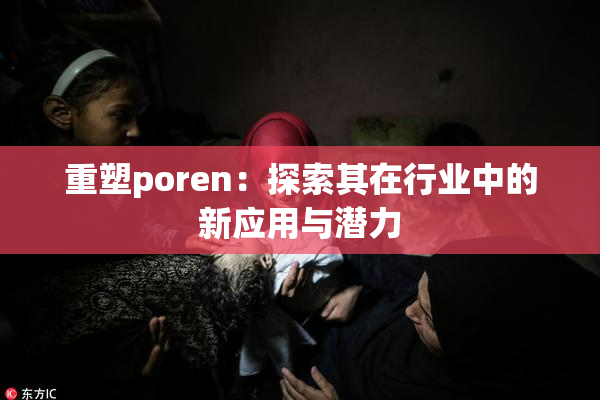 重塑poren：探索其在行业中的新应用与潜力