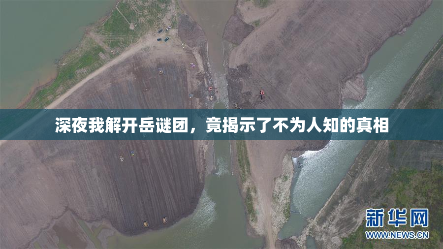 深夜我解开岳谜团，竟揭示了不为人知的真相