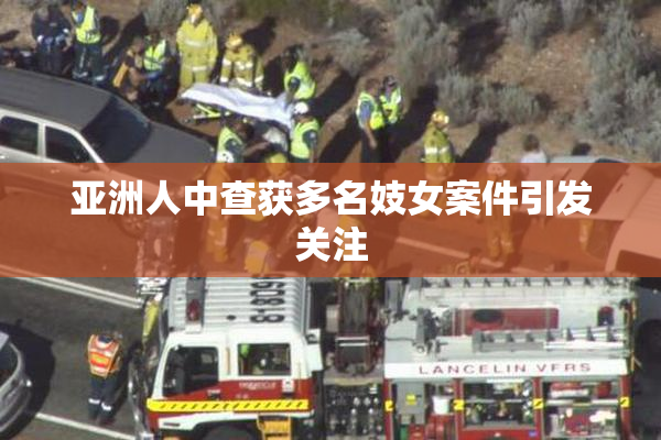 亚洲人中查获多名妓女案件引发关注
