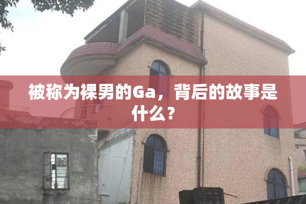 被称为裸男的Ga，背后的故事是什么？