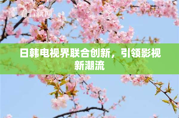 日韩电视界联合创新，引领影视新潮流