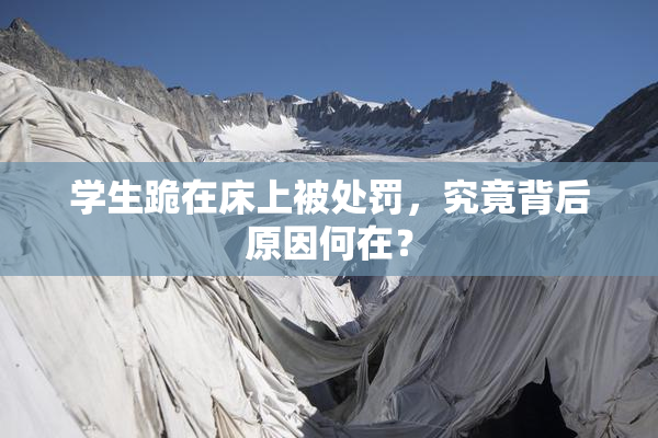 学生跪在床上被处罚，究竟背后原因何在？
