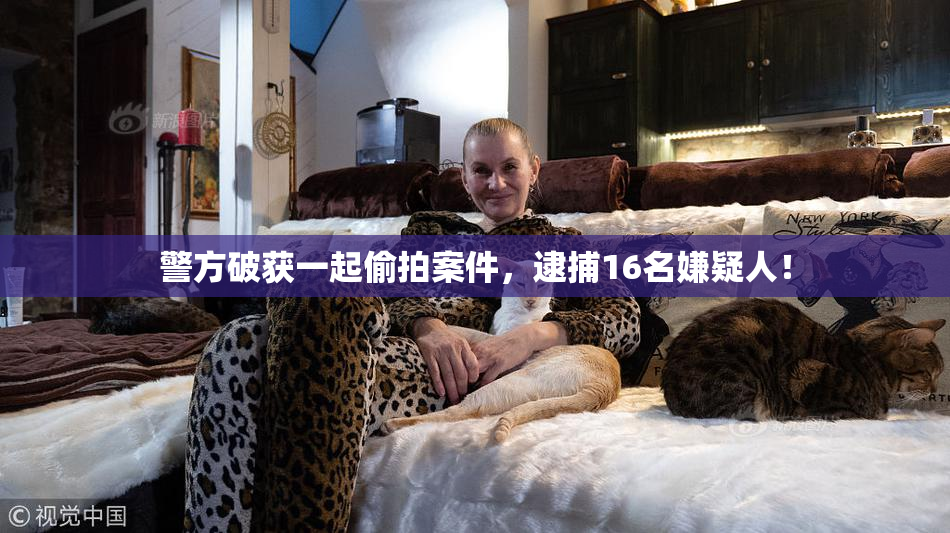 警方破获一起偷拍案件，逮捕16名嫌疑人！