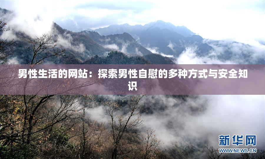 男性生活的网站：探索男性自慰的多种方式与安全知识