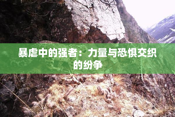 暴虐中的强者：力量与恐惧交织的纷争