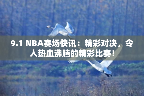 9.1 NBA赛场快讯：精彩对决，令人热血沸腾的精彩比赛！