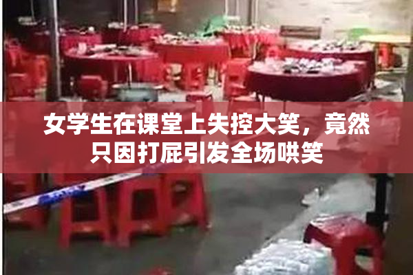女学生在课堂上失控大笑，竟然只因打屁引发全场哄笑