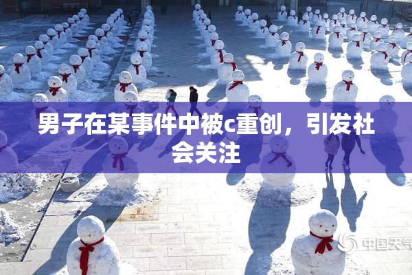 男子在某事件中被c重创，引发社会关注
